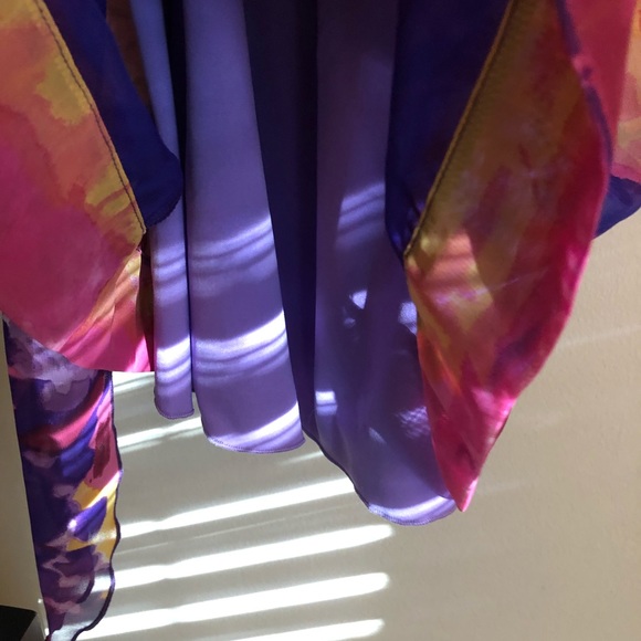 Multi colored sundress size 3. Fun and flirty, great for summer or vacay. - Picture 7 of 9